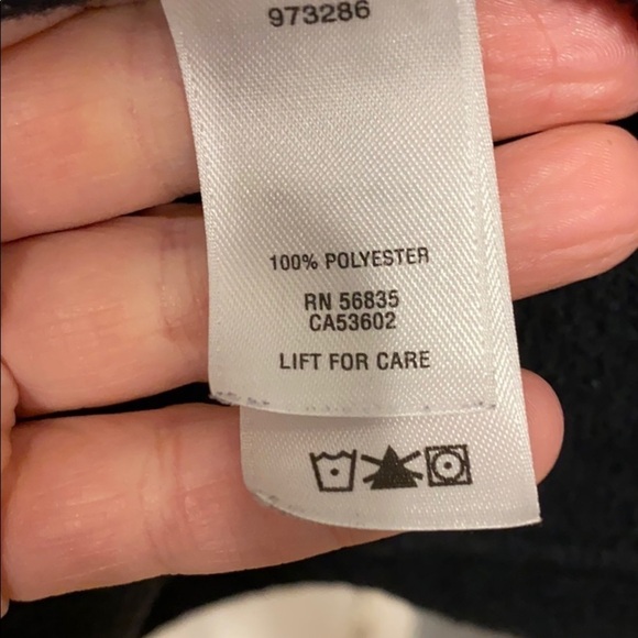 Cabelas Small Black Full Zip Fleece - Picture 8 of 11